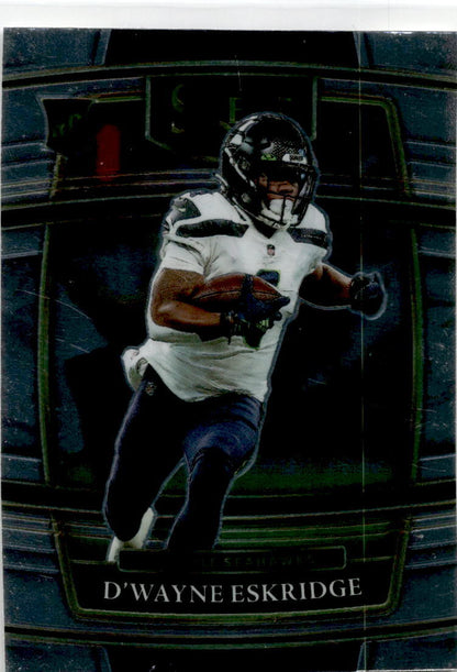 2021 Panini Select #60 D'Wayne Eskridge Rookie Seattle Seahawks