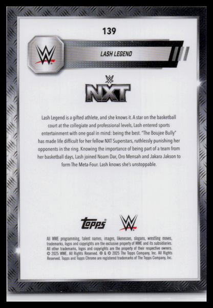 2024 Topps Chrome WWE #139 Lash Legend 