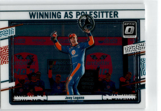 2024 Donruss Opitic Racing Winning as Polesitter #186 Joey Logano Optic