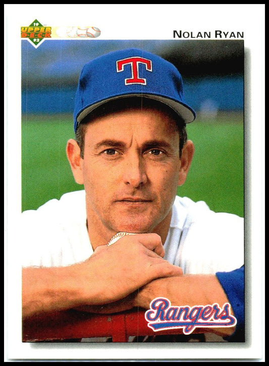 1992 Upper Deck Factory Set Gold Hologram #655 Nolan Ryan Texas Rangers