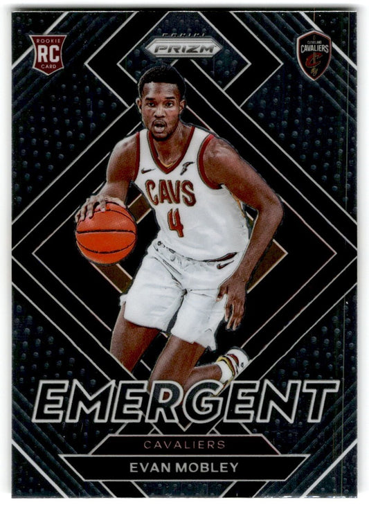 2021-22 Panini Prizm Emergent Evan Mobley Cleveland Cavaliers #9