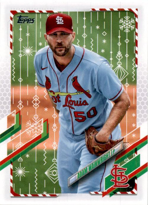 2021 Topps Holiday #HW133 Adam Wainwright St. Louis Cardinals