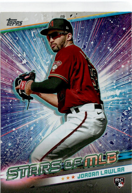 2024 Topps Stars of MLB Chrome #CSMLB-4 Jordan Lawlar Arizona Diamondbacks