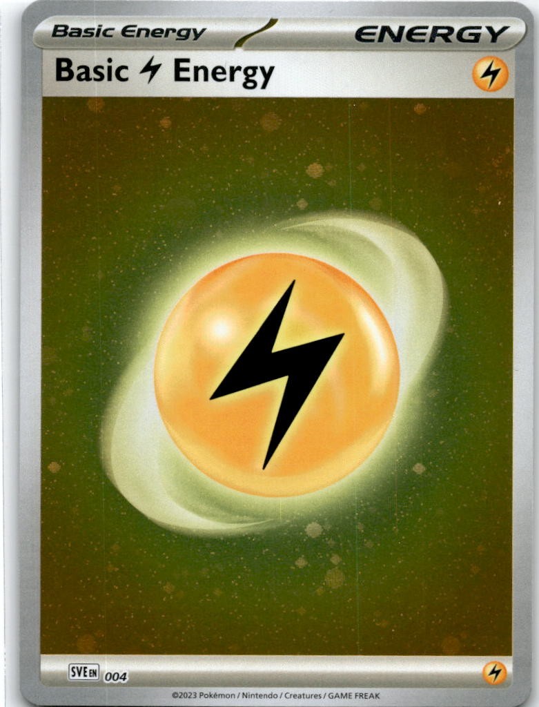 Scarlet & Violet 151 #004 Electric Energy Cosmos Holo