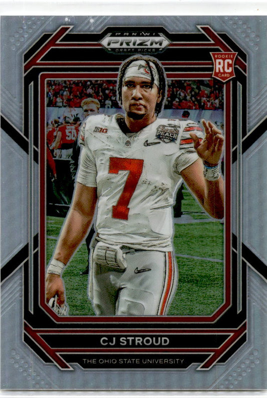 2023 Prizm Silver SP Image Variation #102 CJ Stoud Houston Texas
