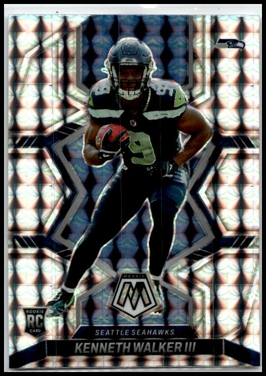 2022 Panini Mosaic Mosaic #308 Kenneth Walker III Rookie Seattle Seahawks