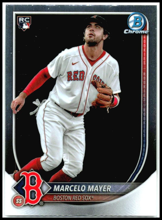 2025 Bowman Chrome #39 Marcelo Mayer Rookie Boston