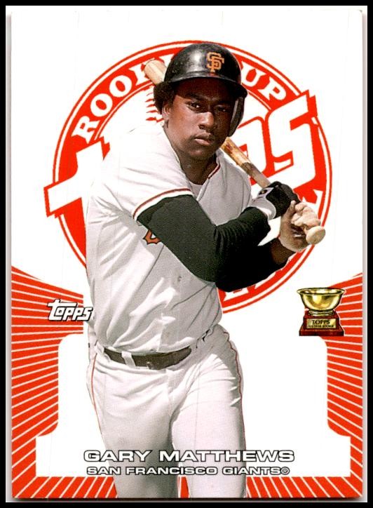 2005 Topps Rookie Cup Orange #29 Gary Matthews #/399 San Francisco Giants