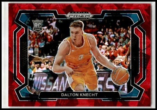 2024 Panini Prizm Draft Picks Variation Red Ice #50 Dalton Knecht Lakers