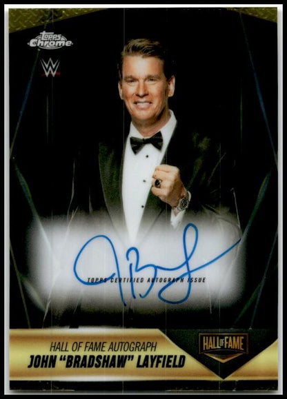 2025 Topps Chrome WWE #HOF-JL John "Bradshaw" Layfield