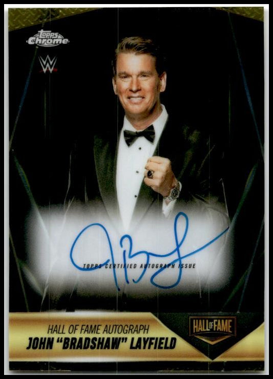 2025 Topps Chrome WWE #HOF-JL John "Bradshaw" Layfield