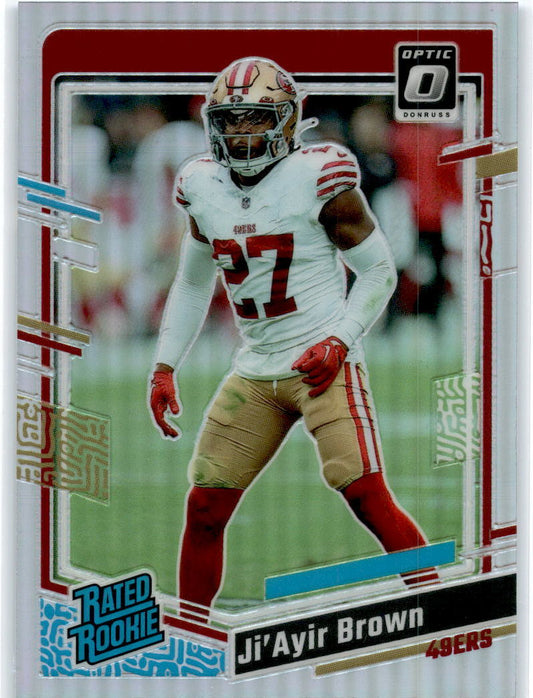 2023 Donruss Optic Holo #290 Ji'Ayir Brown