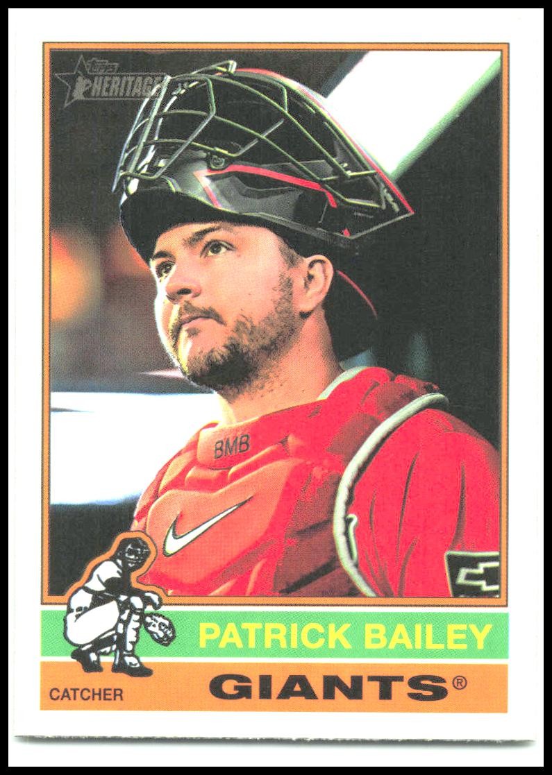2025 Topps Heritage #264 Patrick Bailey Giants