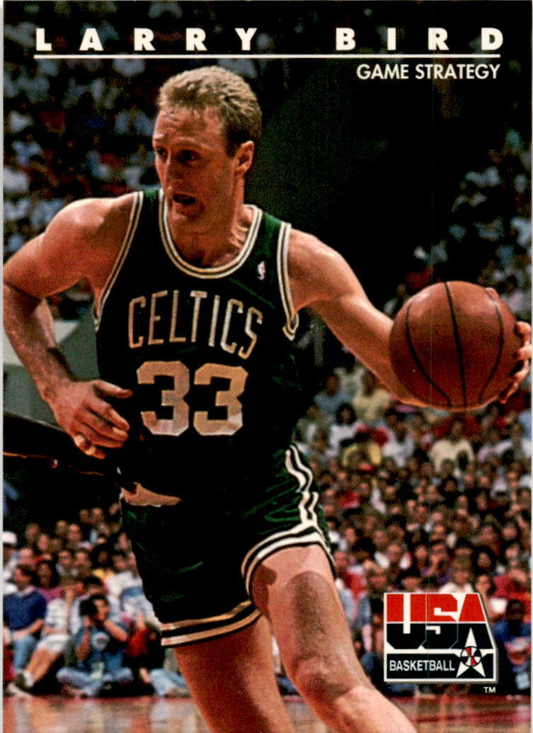 1992 SkyBox USA #12 Larry Bird USA