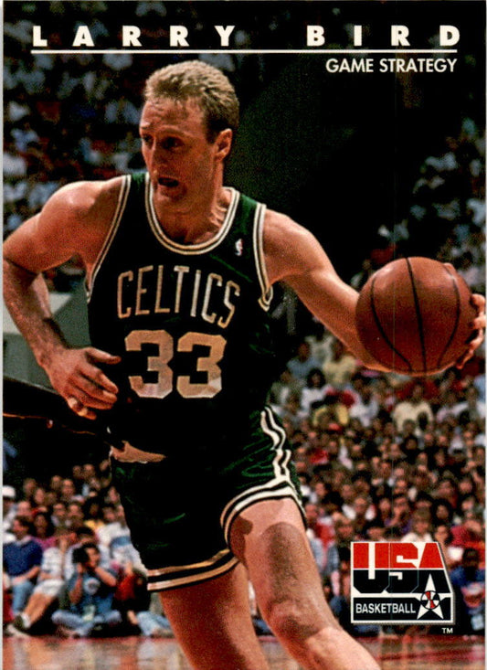 1992 SkyBox USA #12 Larry Bird USA