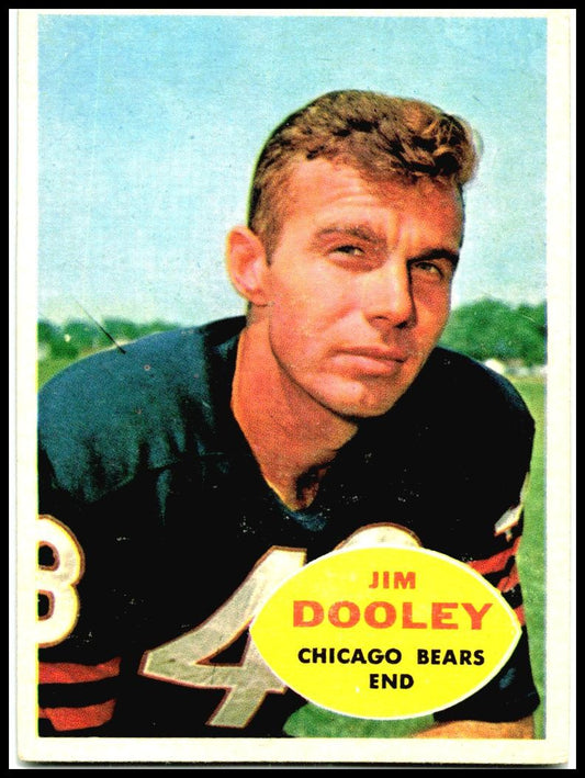 1960 Topps #15 Jim Dooley Chicago Bears
