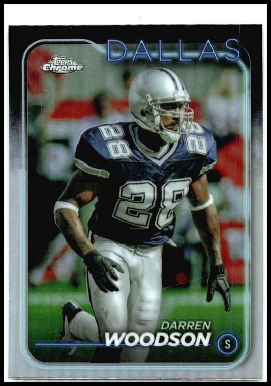 2024 Topps Chrome Refractor #45 Darren Woodson Dallas Cowboys
