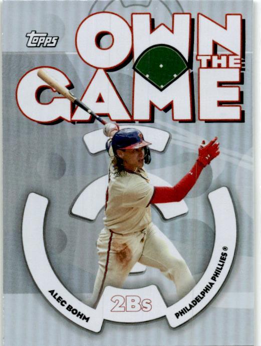 2024 Topps Archives 2006 Own the Game #06OTG-9 Alec Bohm Philadelphia Phillies