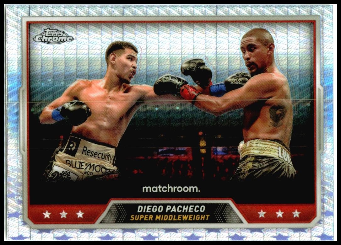 2024 Topps Chrome Boxing Prism #89 Diego Pacheco