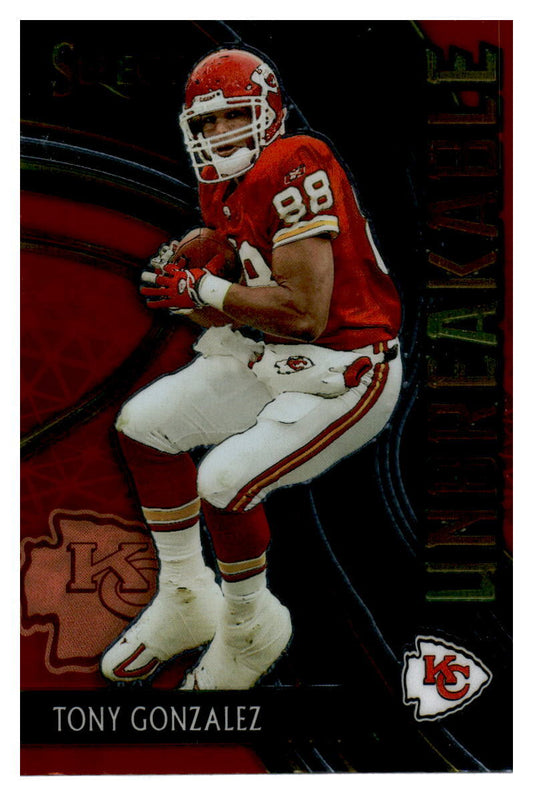 2020 Panini Select #U25 Tony Gonzalez