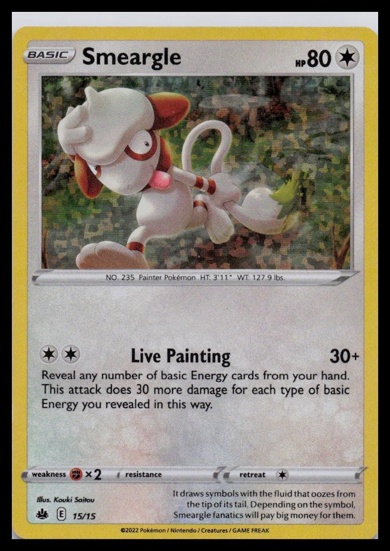 McDonald's Promos 2022 #015/015 Smeargle