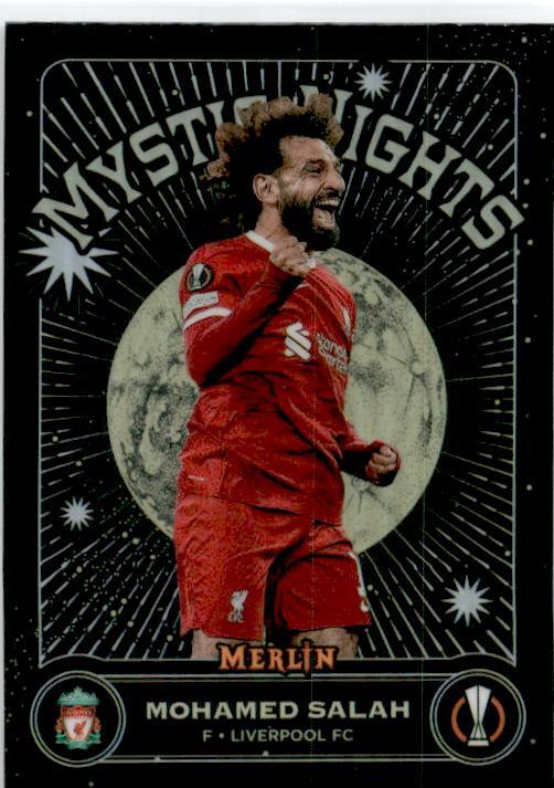 2023-24 Topps Merlin Mystic Nights #MN-3 Mohamed Salah Liverpool FC