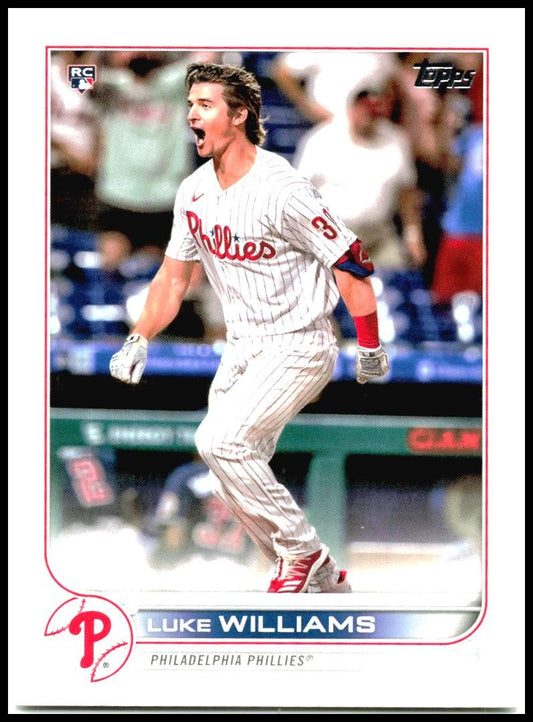 2022 Topps #62 Luke Williams Philadelphia Phillies