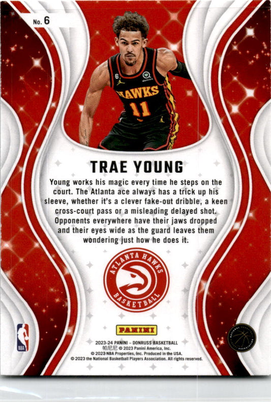 2023-24 Donruss Magicians #6 Trae Young Atlanta Hawks