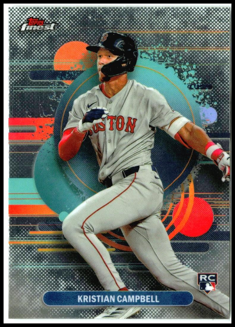2025 Topps Finest #181 Kristian Campbell Rookie Red Sox