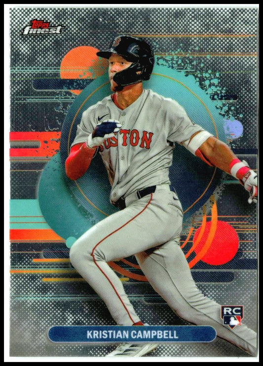 2025 Topps Finest #181 Kristian Campbell Rookie Red Sox