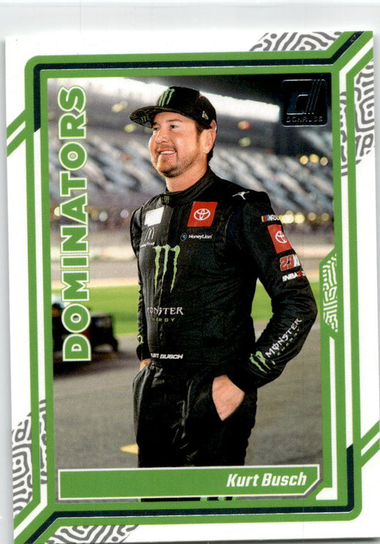 2024 Donruss  Dominators #12 Kurt Busch