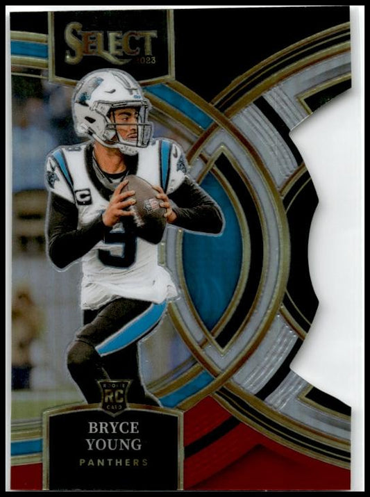 2023 Panini Select Black and Red Prizms Die Cuts #167 Bryce Young Rookie