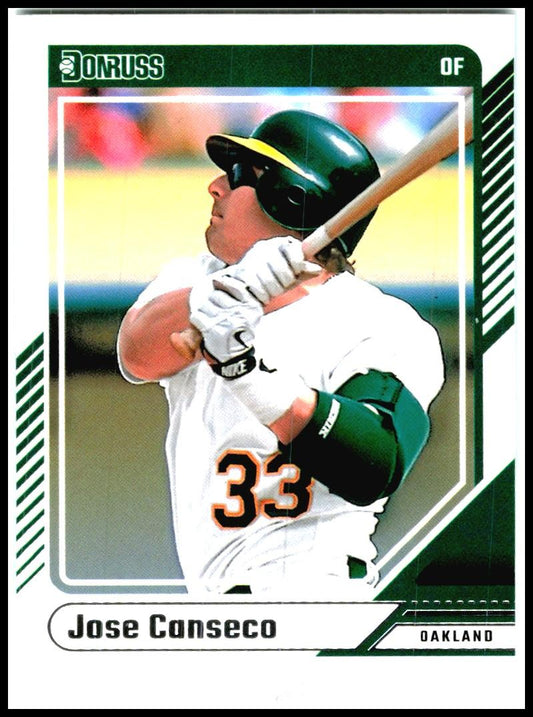 2024 Donruss #90 Jose Canseco Oakland Athletics