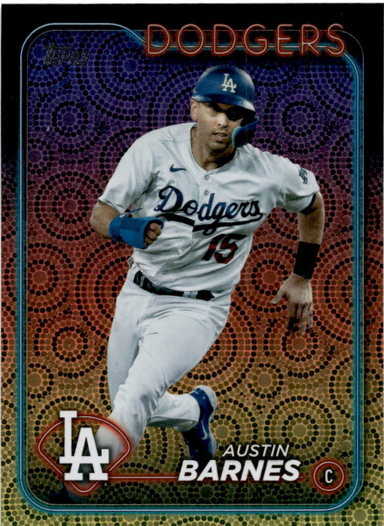 2024 Topps Summer Holiday #422 Austin Barnes Los Angeles Dodgers