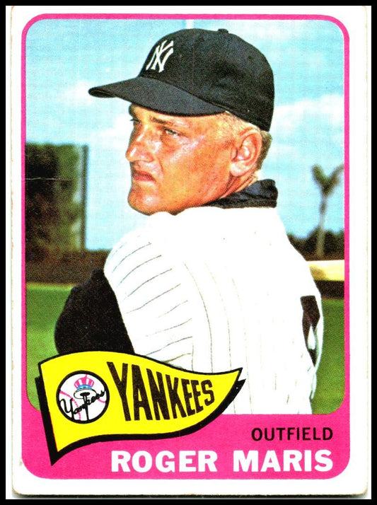 1965 Topps #155 Roger Maris New York Yankees