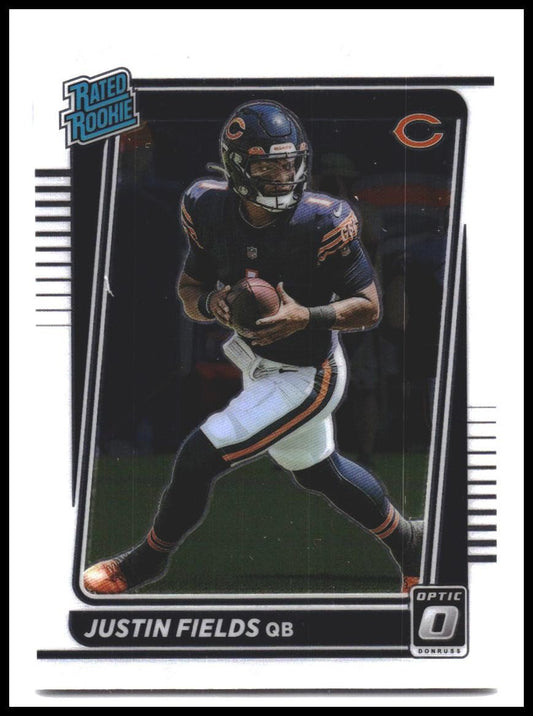 Justin Fields #204 2021 Donruss Optic Rookie RC