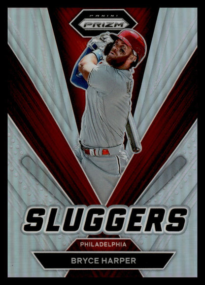 2022 Panini Prizm sluggers SL-10 Bryce Harper