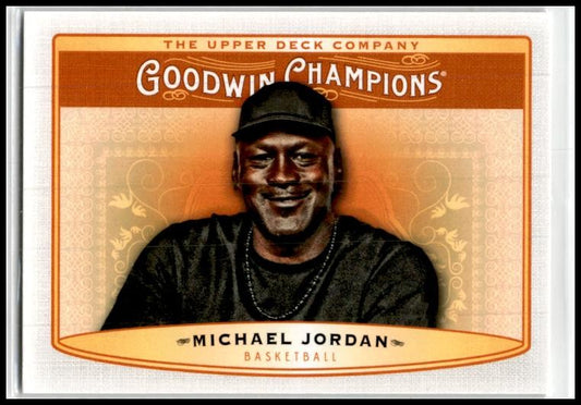 2019 Upper Deck Goodwin Champions Blank Back #NNO Michael Jordan