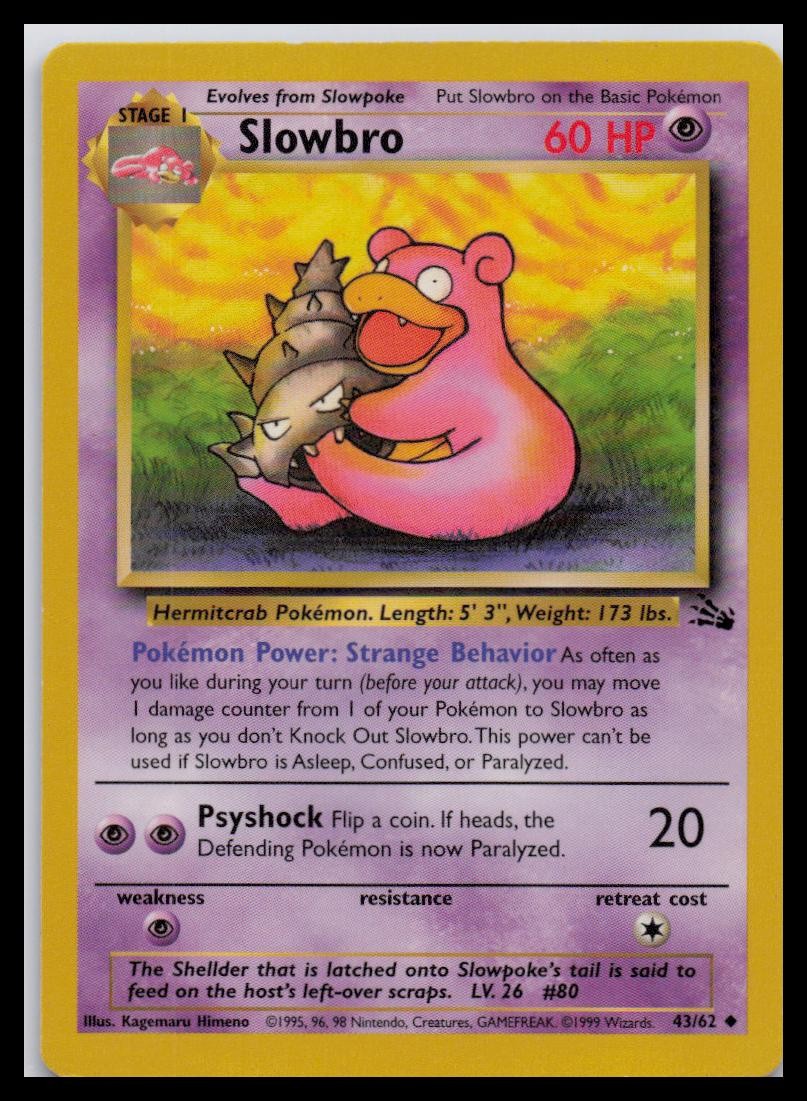 Fossil #43/62 Slowbro