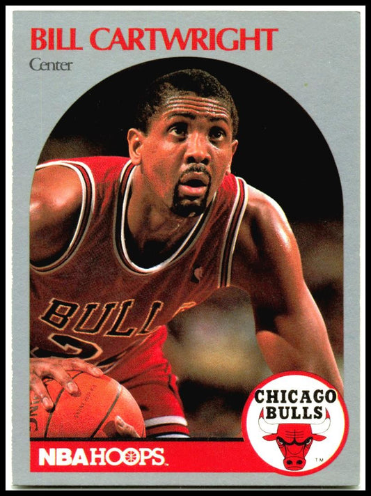 1990-91 Hoops #61 Bill Cartwright Chicago Bulls