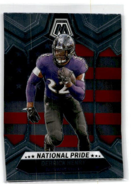 2024 Panini Mosaic #257 Derrick Henry Baltimore Ravens