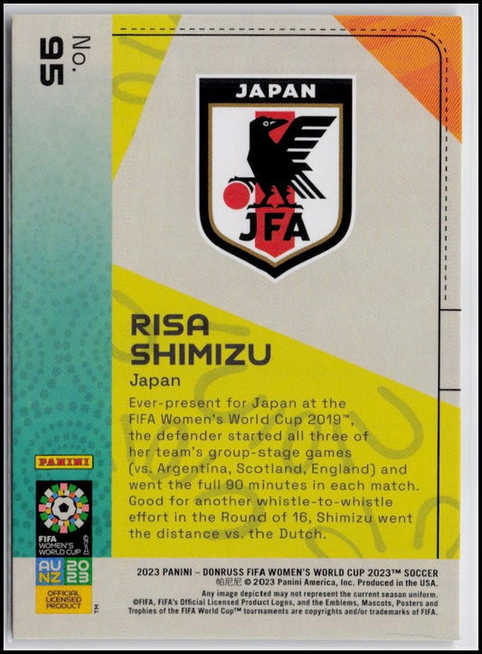 2023 Donruss FIFA Women's World Cup #95 Risa Shimizu