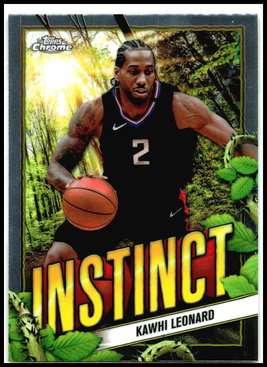 2024-25 Topps Chrome Instinct #INS-3 Kawhi Leonard Los Angeles Clippers