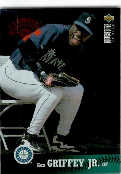 1997 Collector's Choice #334 Ken Griffey Jr. Seattle Mariners