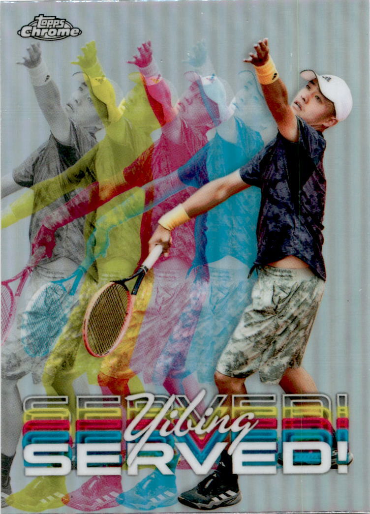2024 Topps Chrome Tennis Served #SER-YW Wu Yibing