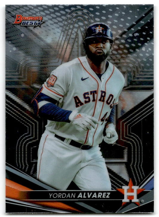 2022 Bowman Best Yordan Alvarez Houston Astros #43
