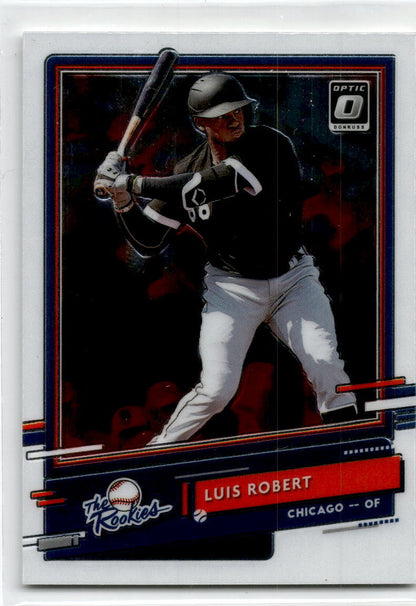 2020 Donruss Optic The Rookies #R-9 Luis Robert Chicago White Sox