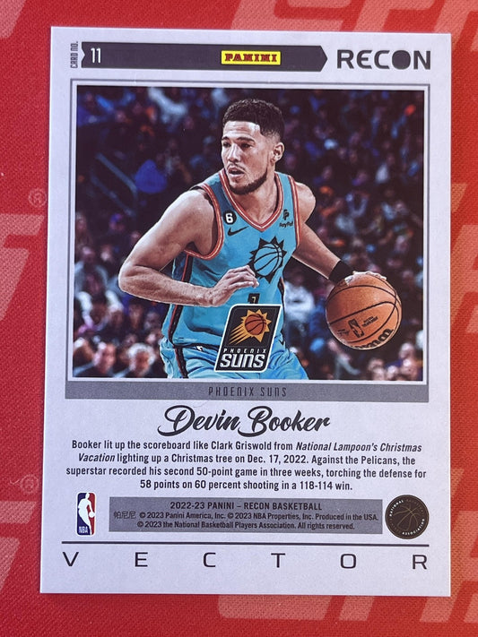 2022-23 Panini Recon Vector #11 Devin Booker Phoenix Suns