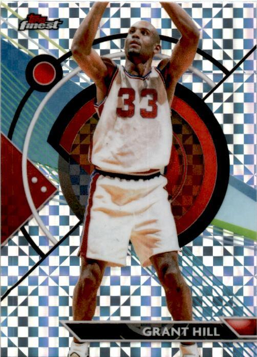 2023-24 Topps Finest Xfractor #96 Grant Hill Detroit