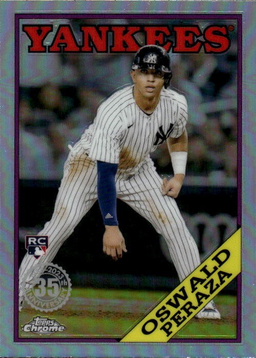 Oswald Peraza 2023 Topps Chrome #88BC-16 1988